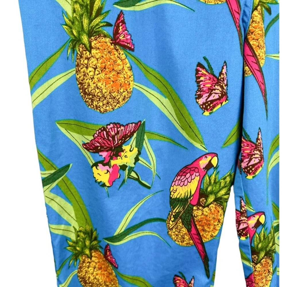 Bill Blass High Waist Cropped Capri Pants Size 18